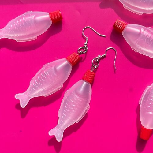 Fish Soy Sauce Earrings