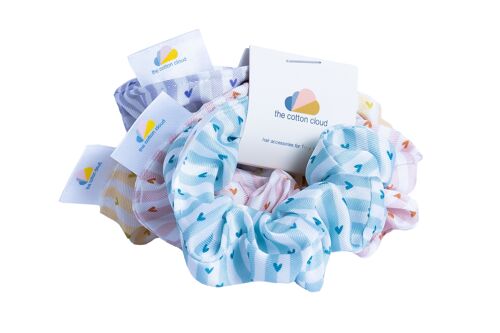 4-Set mini Scrunchies for Kids