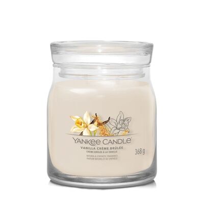 Vanilla Creme Brulee Signature Medium Jar Yankee Candle