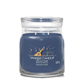 Twilight Tunes Signature Yankee Candle en pot moyen 1