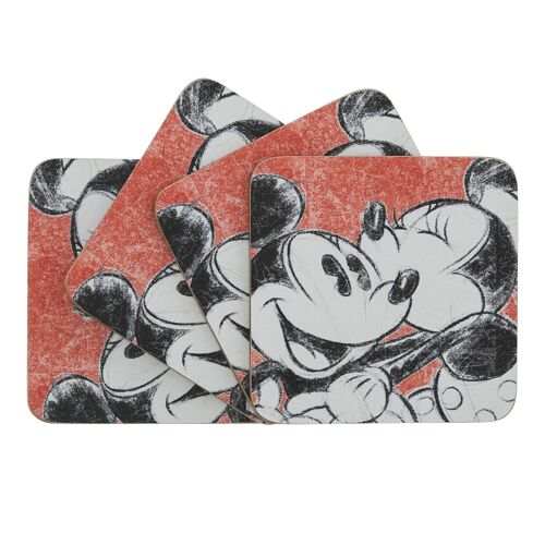 True Love (Mickey & Minnie Mouse Coaster Set of 4) - Disney Home Collection