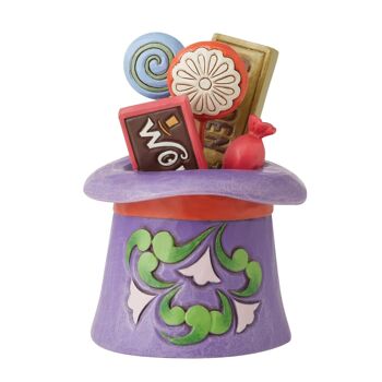 Willy Wonka Hat Mini figurine – Willy Wonka et la chocolaterie par Jim Shore 1