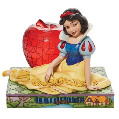 Snow White with Apple Figurine - Disney Traditions by Jim Shore