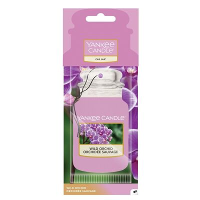 Wild Orchid Signature Car Jar Paper  Yankee Candle