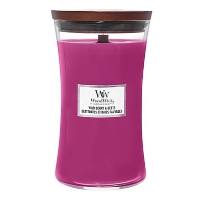 Wild Berry & Beets Large Hourglass Wood Wick Candle