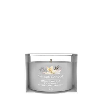 Vanille fumée et cachemire Signature Votive Yankee Candle