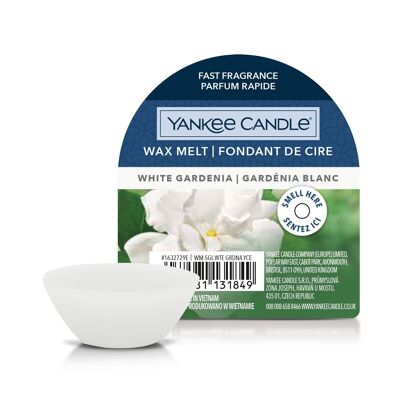 White Gardenia Single Wax Melt Yankee Candle