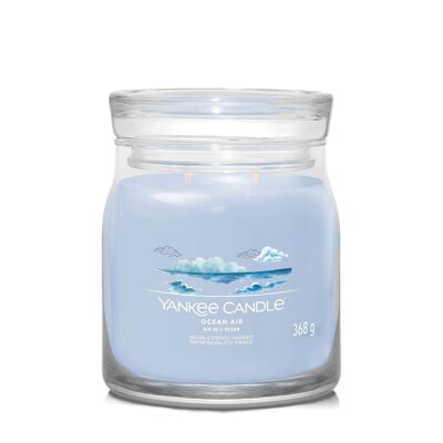 Ocean Air Signature Medium Jar Yankee Candle