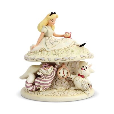 Whimsy and Wonder - Alice in Wonderland Figurine - Disney Traditions by Jim Shore