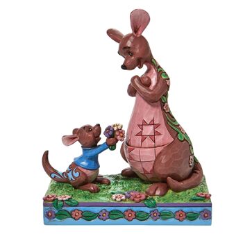 The Sweetest Gift (Roo Giving Kanga Flowers Figurine) - Disney Traditons par JimShore 1