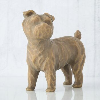 Figurine Love my Dog (petite, debout) par Willow Tree 2