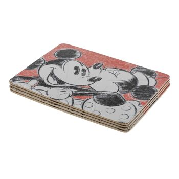 Love in Many Flavors (lot de 4 sets de table Mickey et Minnie Mouse) - Disney Home 3