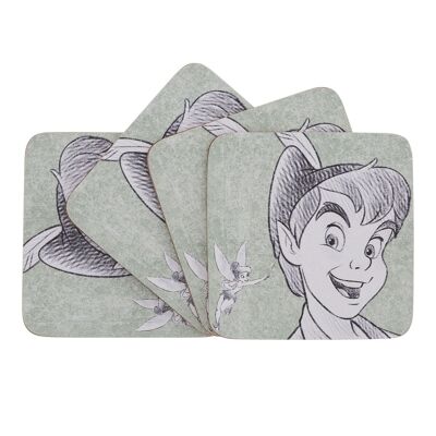 Pixie Dust (Peter Pan Coaster Set of 4) - Disney Home Collection