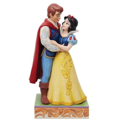 The Fairest Love (Snow White & Prince Love Figurine) - Disney Traditions by JimShore