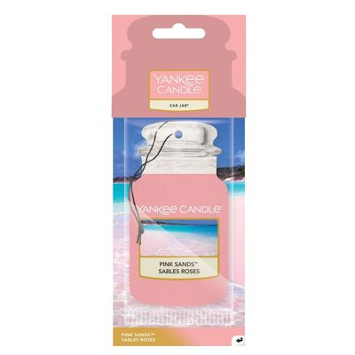 Pink Sands Signature Car Jar Paper Yankee Candle