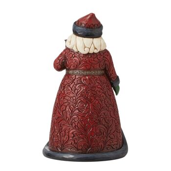 Holiday Manor Père Noël avec cloches Figurine – Heartwood Creek par Jim Shore 2