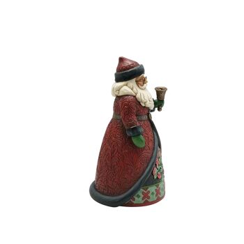 Holiday Manor Père Noël avec cloches Figurine – Heartwood Creek par Jim Shore 4