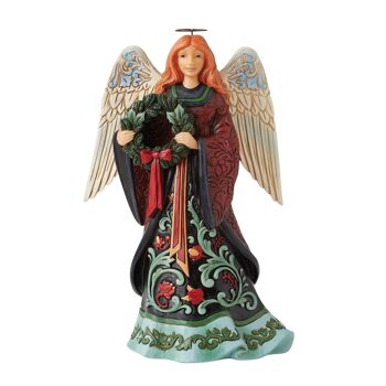 Figurine ange de Noël Holiday Manor – Heartwood Creek par Jim Shore 1