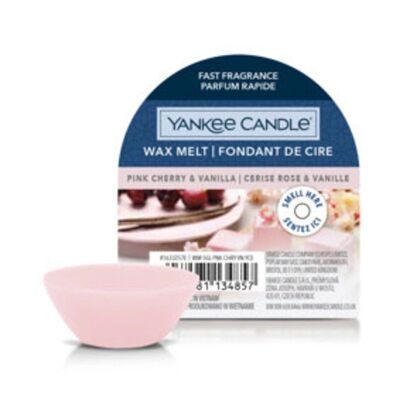 Pink Cherry & Vanilla Single Wax Melt Yankee Candle