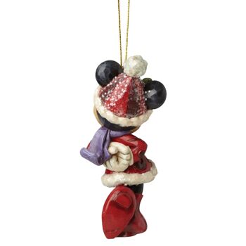 Décoration à suspendre Minnie Mouse recouverte de sucre – Disney Traditions par Jim Shore 2