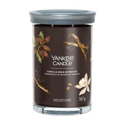 Vanilla Bean Espresso Signature Large Tumbler Yankee Candle