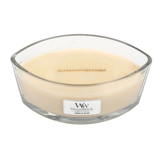 Vanilla Bean Ellipse Wood Wick Candle