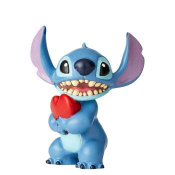 Figurine Stitch Heart par Disney Showcase 4
