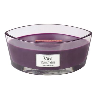 Spiced Cranberry Ellipse Wood Wick Candle