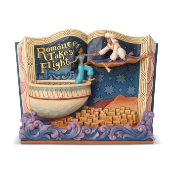Romance Takes Flight (Storybook Aladdin Figurine) - Disney Traditions par Jim Shore 1