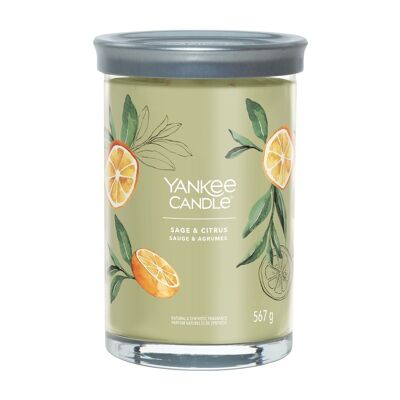 Sage & Citrus Signature Large Tumbler Yankee Candle