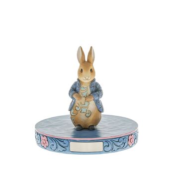 Mini figurine Pierre Lapin - Beatrix Potter par Jim Shore 3