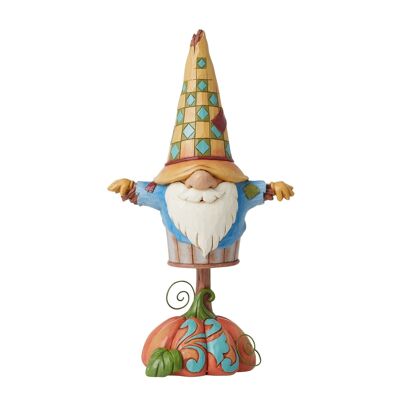 Harvest Scarecrow Gnome Figurine - Heartwood Creek by Jim Shore