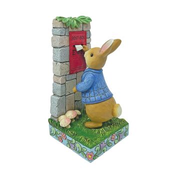 Peter Rabbit Posting Letters Figurine - Beatrix Potter par Jim Shore 1