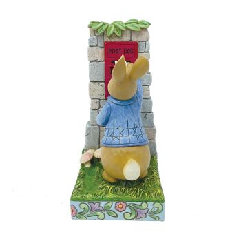 Peter Rabbit Posting Letters Figurine - Beatrix Potter par Jim Shore 3