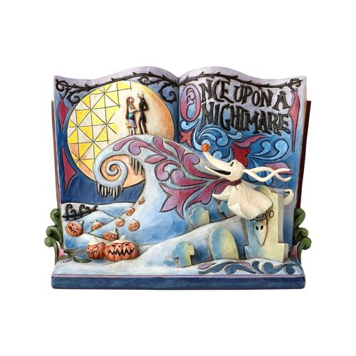 Once Upon A Nightmare (Storybook Nightmare Before Christmas Figurine)- Disney Traditions by Jim Shore