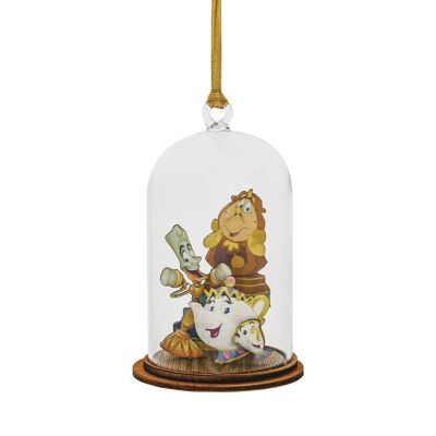 Loyal Servants (Mrs Potts Chip, Cogsworth, Lumiere Ornament)