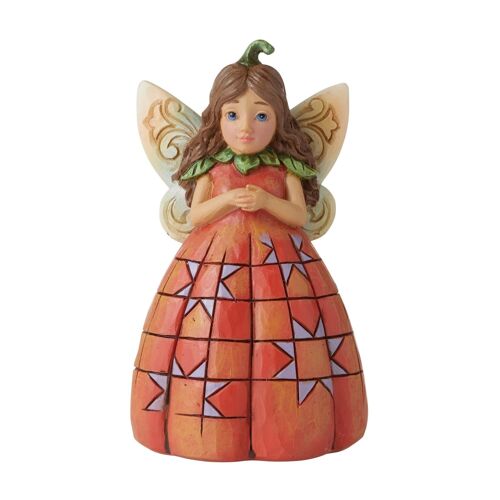 Pumpkin Fairy Figurine - Heartwood Creek by Jim Shore