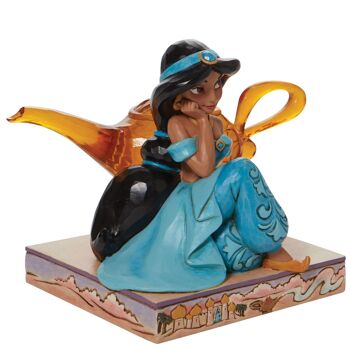 Figurine Lampe Jasmin et Génie - Disney Traditions par Jim Shore 4