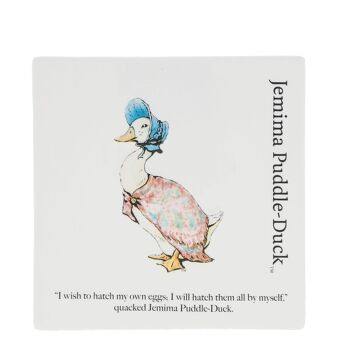 Plaque murale décorative Jemima Puddle-Duck par Beatrix Potter 1