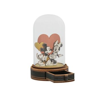 Tiroir à bagues Mickey et Minnie Mouse par Enchanting Disney 4