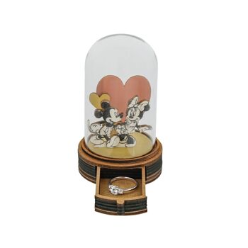 Tiroir à bagues Mickey et Minnie Mouse par Enchanting Disney 5