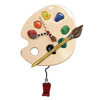 Art Time Clock (painting pallete)