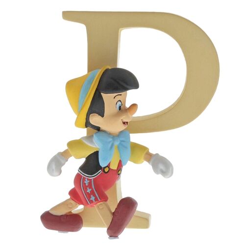 "P" - Pinocchio Decorative Alphabet Letter by Enchanting Disney