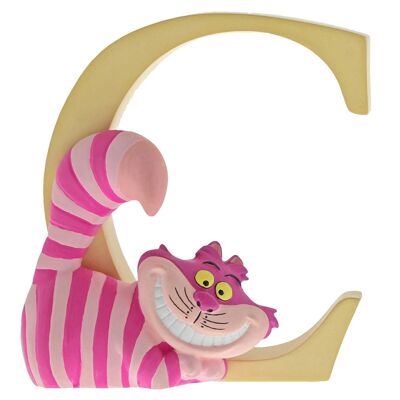 "C" - Cheshire Cat Decorative Alphabet Letter by Enchanting Disney