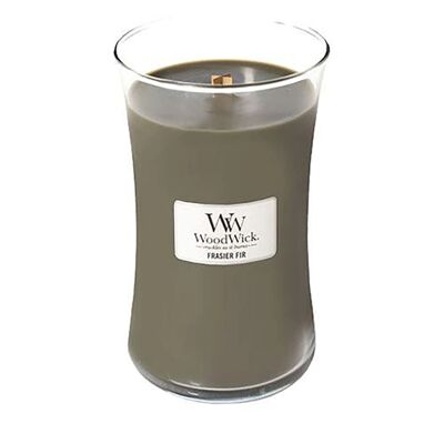 Frasier Fir Large Hourglass Wood Wick Candle