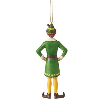 Ornement à suspendre Buddy Elf dans une pose classique – Elf par Jim Shore 2