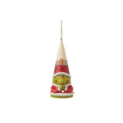Grinch Gnome with Hands Clenched Hanging Ornament - The Grinch by Jim Shore