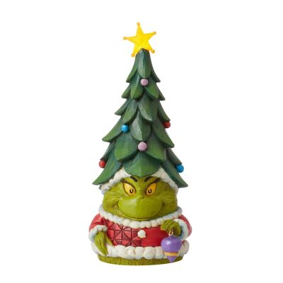 Grinch Gnome with Christmas Hat - The Grinch by Jim Shore