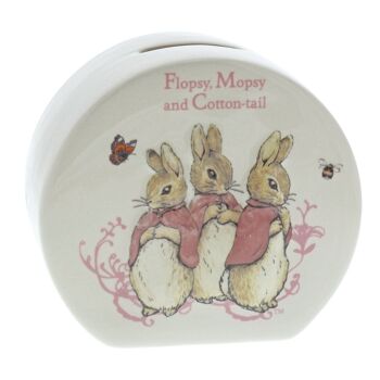 Tirelire Flopsy, Mopsy & Cotton-tail par Beatrix Potter 3