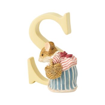 "S" - Lettre de l'alphabet décoratif Peter Rabbit par Beatrix Potter 1